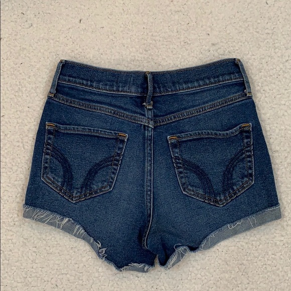 Hollister Pants - Hollister High Rise Short-Short Jean Shorts  Sz 0
